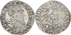 John I Kustrin, 1 Groschen 1544