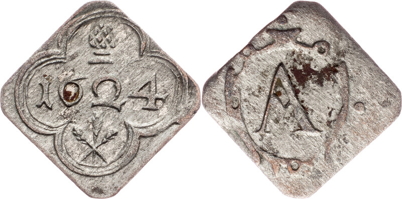 Augsburg, 1 Pfennig 1624, Augsburg Germany, Augsburg, 1 Pfennig 1624, Augsburg, ...