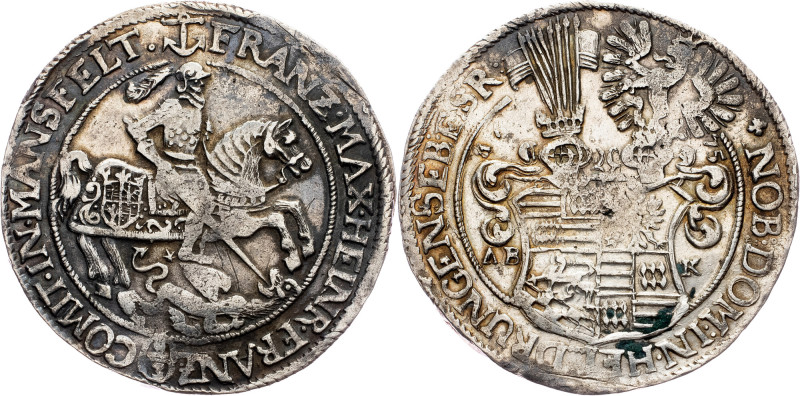 Franz Maximilian ,Heinrich Franz, 2/3 Thaler 1675 Germany, Franz Maximilian ,Hei...