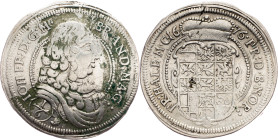 Johann Friedrich, 1/6 Thaler 1676