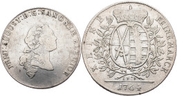 Friedrich August III, 1 Thaler 1764, Leipzig