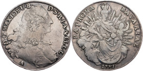 Maximilian III Joseph, 1 Thaler 1771, Amberg