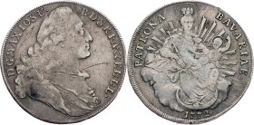 Maximilian III Joseph, 1 Thaler 1772, Munich