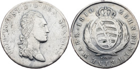 Friedrich August I, 1 Thaler 1810, Dresden