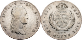 Friedrich August I, 1 Thaler 1811, Dresden