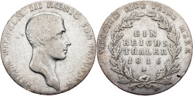 Friedrich Wilhelm III, 1 Thaler 1816, Berlin