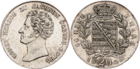 Ernst I, 20 Kreuzer 1836, Gotha