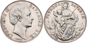 Ludwig II., 1 Vereinsthlar 1870, Munich
