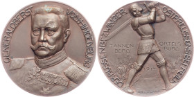 Hindenburg, Medal 1914, Löwental