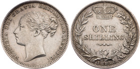 Victoria, 1 Shilling 1885, London