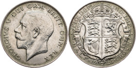 George V, 1/2 Crown 1923