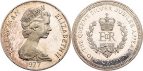 Elizabeth II, 1 Crown 1977, Surrey