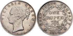 Victoria, 1 Rupee 1840
