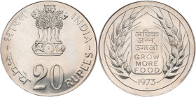 Republic, 20 Rupees 1973, Bombay