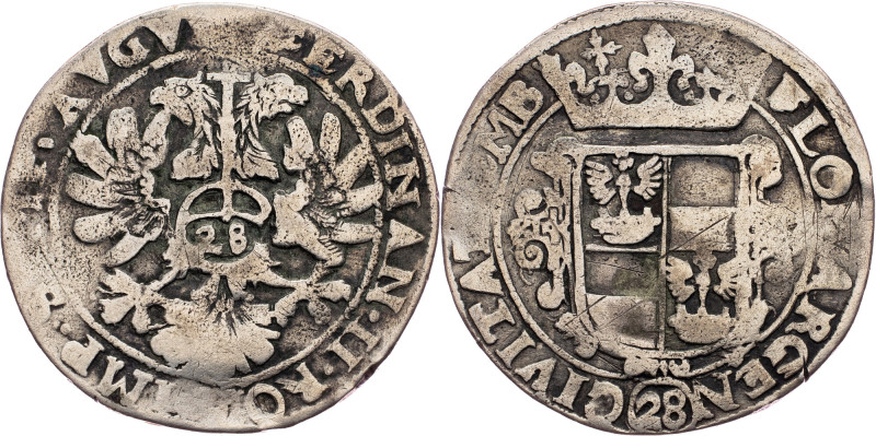 Deventer, 28 Stuivers ca.1619 Netherlands, Deventer, 28 Stuivers ca.1619, 19,35 ...