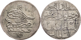 Abdul Hamid I, 1 Kurus 1187 (1776), Konstantiniyye