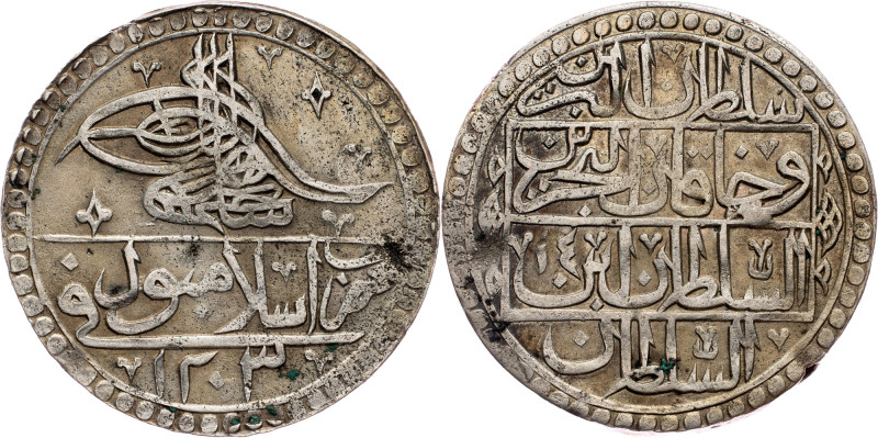 Selim III, 100 Para 1203 (1802), Islambol Ottoman Empire, Selim III, 100 Para 12...
