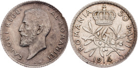 Carol I, 50 Bani 1914