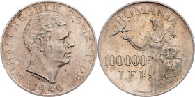 Michael I, 100 000 Lei 1946, Bucharest