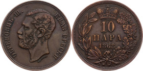 Michael III, 10 Para 1868
