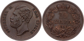 Michael III, 10 Para 1868