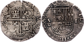 Philip II, 1 Real ND (1566-1588), Seville