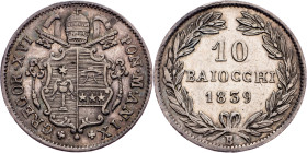 Gregorius XVI, 10 Baiocchi 1839, B