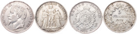 France, 5 Francs 1873, 1870