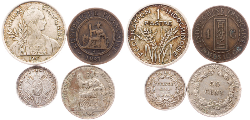 French Indochina, Lot 19-20th century European and World Lots, French Indochina,...