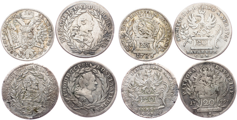 Germany, 20 Kreuzer 18th century European and World Lots, Germany, 20 Kreuzer 18...