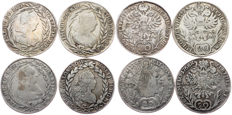Habsburg, 20 Kreuzer 17th century European and World Lots, Habsburg, 20 Kreuzer ...