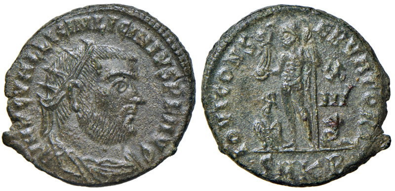 § Licinio I (308-324) Follis Cippico - RIC 15 CU (g 3,32) It cannot be exported ...