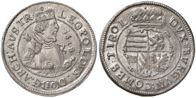 AUSTRIA Leopoldo (1619-1632) 10 Kreuzer 1628 - KM 589.1 (g 4,36)

qFDC