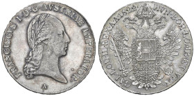 AUSTRIA Francesco I d'Asburgo Lorena (1806-1835) Tallero 1822 A - KM 2162 AG (g 28,06)

SPL