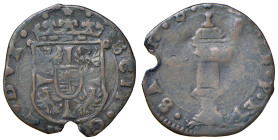 BOZZOLO Scipione Gonzaga (1613-1670) Soldo - MIR 85 MI (g 1,55) NC

MB