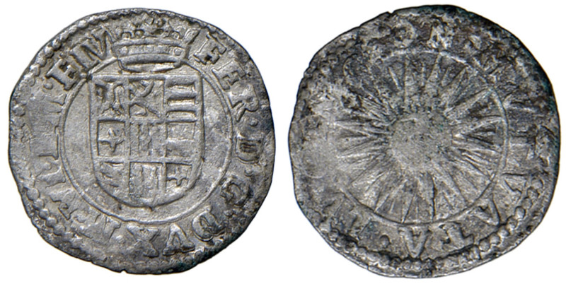 MANTOVA Ferdinando Gonzaga (1612-1626) 2 Soldi - MIR manca, Bign. 68 MI (g 0,53)...