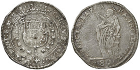MANTOVA Carlo II Gonzaga/Nevers (1647-1665) 80 Soldi - MIR 694 AG (g 13,77)

qBB