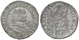 MESSERANO Ludovico II Fieschi (1528-1532) Testone - MIR 691 AG (g 9,49) 

qSPL