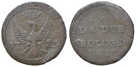MODENA Ercole III d'Este (1780-1796) 2 Bolognini 1783 - MIR manca CU (g 1,18)

BB