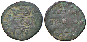 NOVELLARA Alfonso II Gonzaga (1644-1678) Sesino - MIR 881 MI (g 0.99) R 

MB