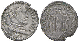 PARMA Ottavio Farnese (1547-1586) Parpaiola - MIR 943/1 MI (g 1,63) Mancanze marginali, graffi

BB