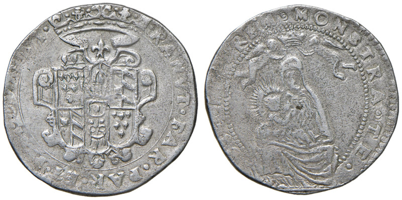 PARMA Ranuccio II Farnese (1646-1694) Quarantano falso d'epoca - cfr. MIR 1040 M...