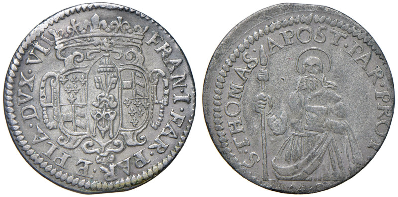 PARMA Francesco Farnese (1694-1727) Lira - MIR 1049 MI (g 3,83) R Esemplare di b...