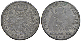 PARMA Ferdinando di Borbone (1765-1802) Lira 1787 - MIR 1080/4 MI (g 3,48) RR 

MB