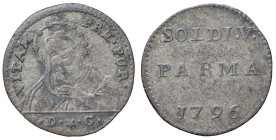 PARMA Ferdinando di Borbone (1765-1802) 5 Soldi 1796 - MIR 1087/5 MI (g 0,76) 

BB