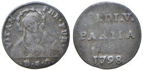 PARMA Ferdinando di Borbone (1765-1802) 5 Soldi 1798 - MIR 1087/7 MI (g 0,74)

MB/BB