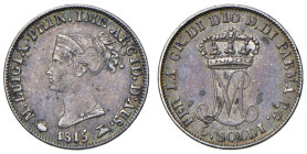 PARMA Maria Luigia d'Austria (1815-1847) 5 Soldi 1815 - MIR 1097/1; Gig. 12 AG (g 1,24)

BB+