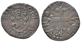 PIACENZA Ottavio Farnese (1556-1586) Sesino - MIR 1132 MI (g 1,26) 

BB+