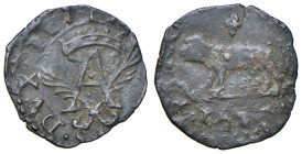 PIACENZA Alessandro Farnese (1586-1591) Quattrino 161 (?) - MIR 1148 MI (g 0,97)

BB+/BB