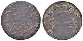 PIACENZA Filippo di Borbone (1748-1765) Sesino - MIR 1187 CU (g 0,87) R 

qBB